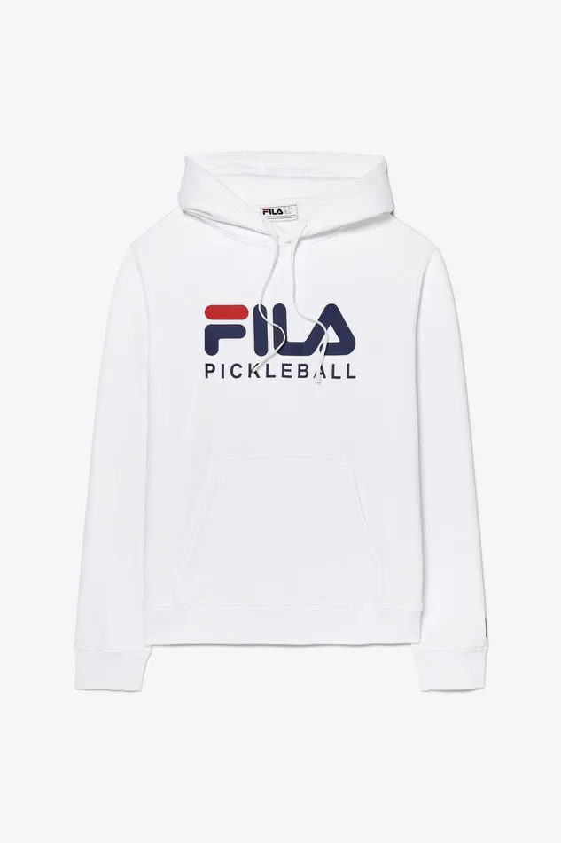 Tennis Women Fila Unisex Pickleball Hoodie 100 White