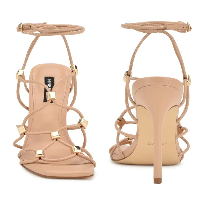 Tenor Ankle Wrap Heeled Sandals Warm Blush Women Nine West High Heels Tenor Ankle Wrap Heeled Sandals Warm Blush Women Nine West High Heels