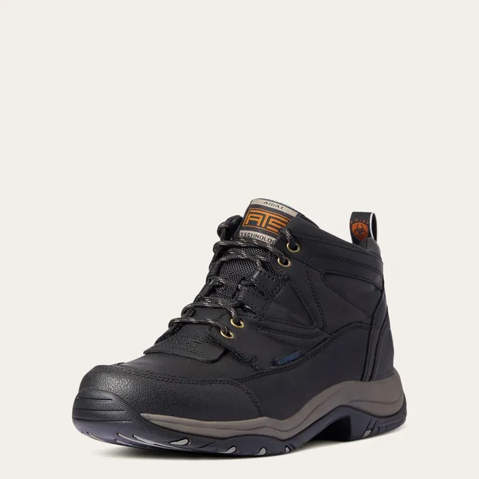 Terrain Waterproof Boot Black Men Ariat Western Boots