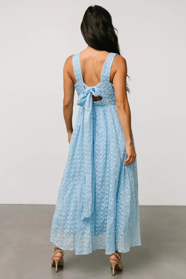 Thalia Embroidered Tank Midi Dress Blue Women Baltic Born Midi Dresses Thalia Embroidered Tank Midi Dress Blue Women Baltic Born Midi Dresses