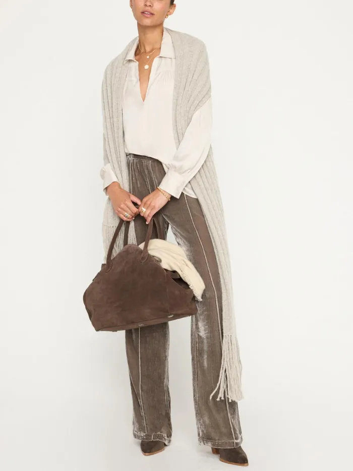 The Anson Blouse Oyster Blush Women Brochu Walker Tops