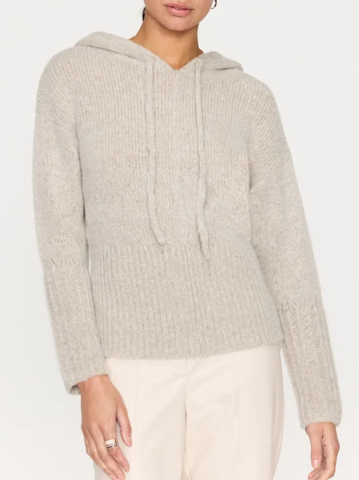 The Camille Luxe Hoodie Dusk Mlange Women Brochu Walker Sweaters