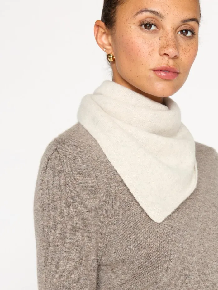 The Cashmere Neck Square Mist Mlange Women Brochu Walker Scarves and Gloves