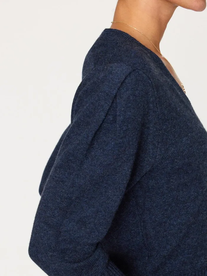 The Ellison Pullover Baltic Mlange Women Brochu Walker Sweaters