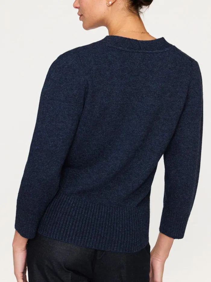 The Ellison Pullover Baltic Mlange Women Brochu Walker Sweaters