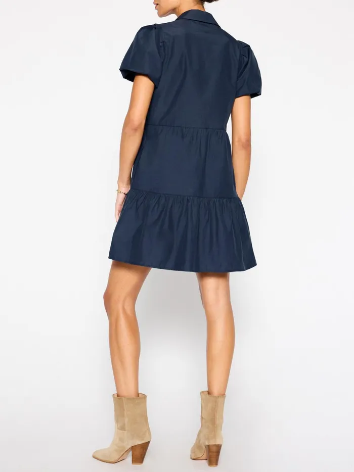 The Havana Mini Dress Navy Women Brochu Walker Dresses
