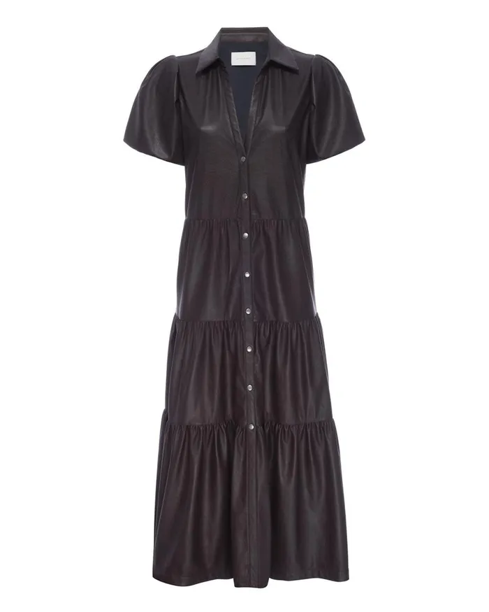 The Havana Vegan Leather Dress Timber Women Brochu Walker Dresses