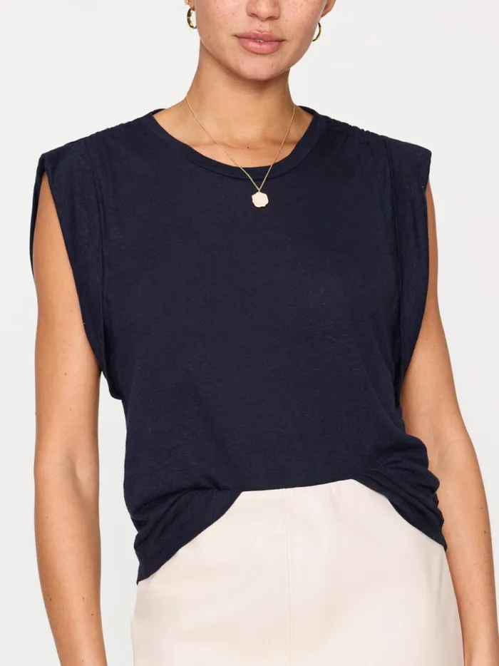 The Reins Tee Navy Women Brochu Walker Tops