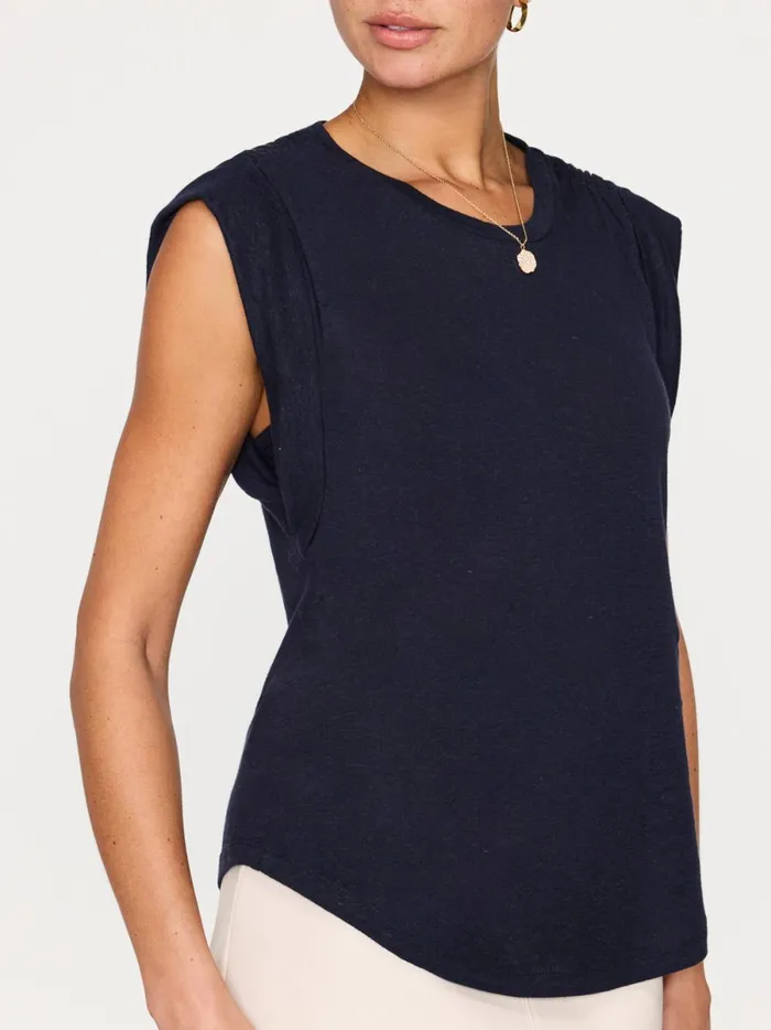The Reins Tee Navy Women Brochu Walker Tops