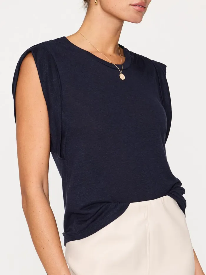 The Reins Tee Navy Women Brochu Walker Tops