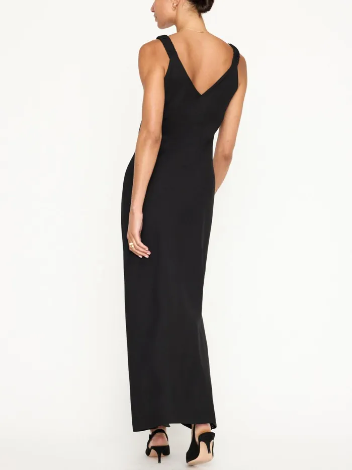 The Stella Bias Dress Black Onyx Women Brochu Walker Dresses