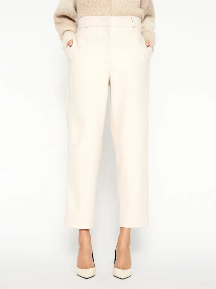 The Stone Vegan Leather Pant Perle Women Brochu Walker Bottoms
