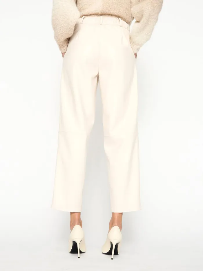 The Stone Vegan Leather Pant Perle Women Brochu Walker Bottoms