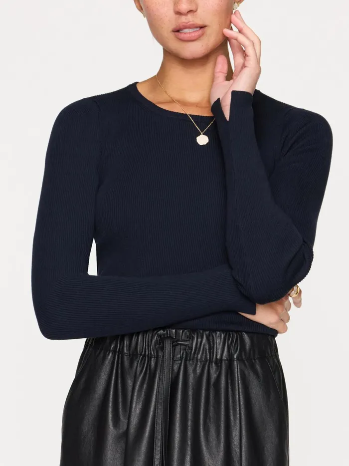 The Tamsin Bodysuit Navy Women Brochu Walker Tops