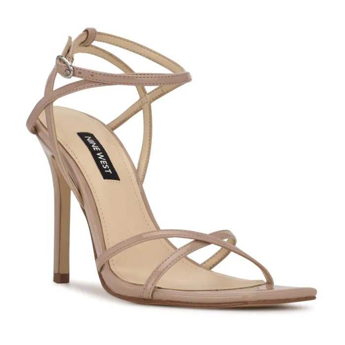 Tidle Ankle Strap Sandals Barely Nude Women Nine West Dress Tidle Ankle Strap Sandals Barely Nude Women Nine West Dress