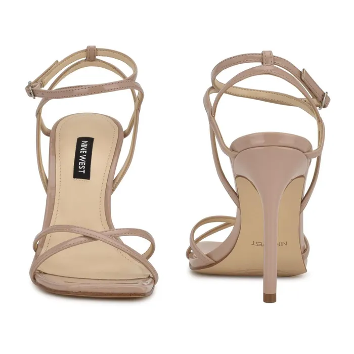 Tidle Ankle Strap Sandals Barely Nude Women Nine West Dress Tidle Ankle Strap Sandals Barely Nude Women Nine West Dress