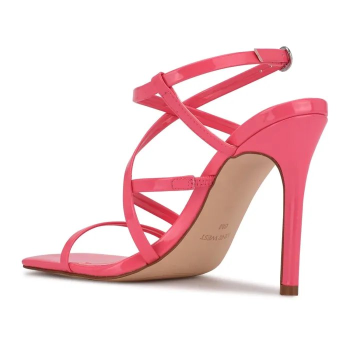 Tilas Heeled Sandals Miami Pink Women Nine West Dress Tilas Heeled Sandals Miami Pink Women Nine West Dress