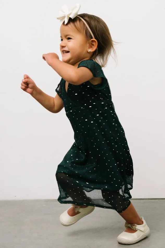 Toddler Grace Sparkle Gown Emerald Women Baltic Born Flower Girl Toddler Grace Sparkle Gown Emerald Women Baltic Born Flower Girl