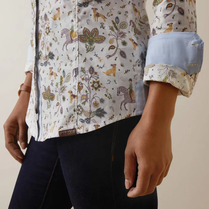 Tomales Shirt Folkore Print Women Ariat TShirts and Tops Tomales Shirt Folkore Print Women Ariat TShirts and Tops