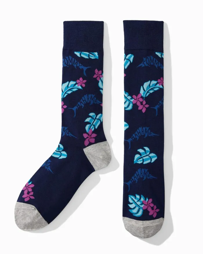 Tommy Bahama Add Tequila Socks Grey Heather MenBig and Tall Socks