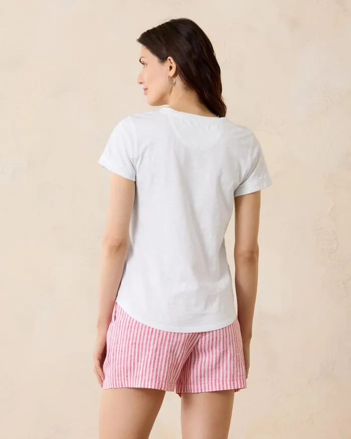 Tommy Bahama Americana Pineapple Lux ShortSleeve TShirt White Women Tops and Shirts Tommy Bahama Americana Pineapple Lux ShortSleeve TShirt White Women Tops and Shirts