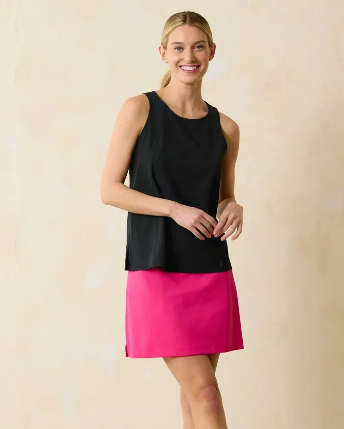 Tommy Bahama Bahama Coast Villa Palms Sleeveless IslandZone Top Island Navy Women Tops and Shirts Tommy Bahama Bahama Coast Villa Palms Sleeveless IslandZone Top Island Navy Women Tops and Shirts