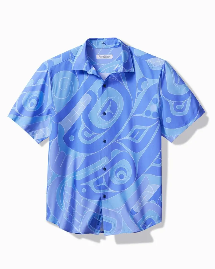 Tommy Bahama Big and Tall High Tide Hibiscus Silk Camp Shirt Indigo Coast Big and Tall Shirts Tommy Bahama Big and Tall High Tide Hibiscus Silk Camp Shirt Indigo Coast Big and Tall Shirts