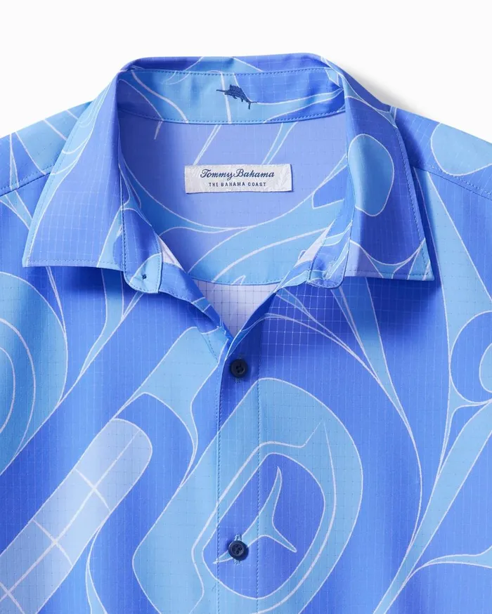 Tommy Bahama Big and Tall High Tide Hibiscus Silk Camp Shirt Indigo Coast Big and Tall Shirts Tommy Bahama Big and Tall High Tide Hibiscus Silk Camp Shirt Indigo Coast Big and Tall Shirts