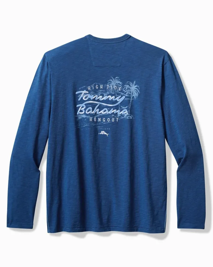 Tommy Bahama Big and Tall Later Gator ShortSleeve Lux TShirt White Big and Tall TShirts