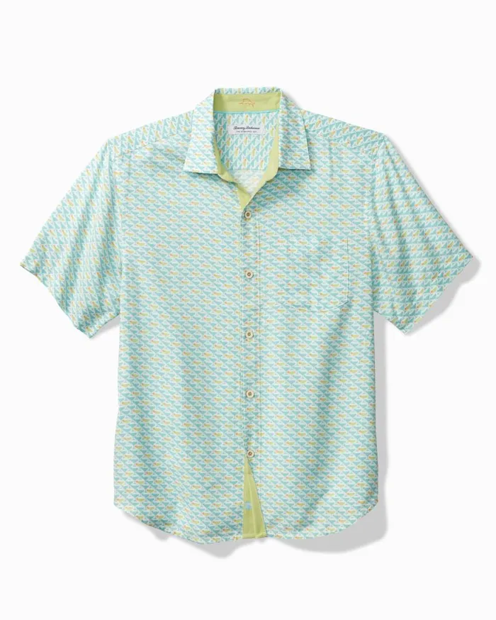 Tommy Bahama Big and Tall Veracruz Cay Isle Vista ShortSleeve Shirt Bon Voyage Big and Tall Shirts Tommy Bahama Big and Tall Veracruz Cay Isle Vista ShortSleeve Shirt Bon Voyage Big and Tall Shirts