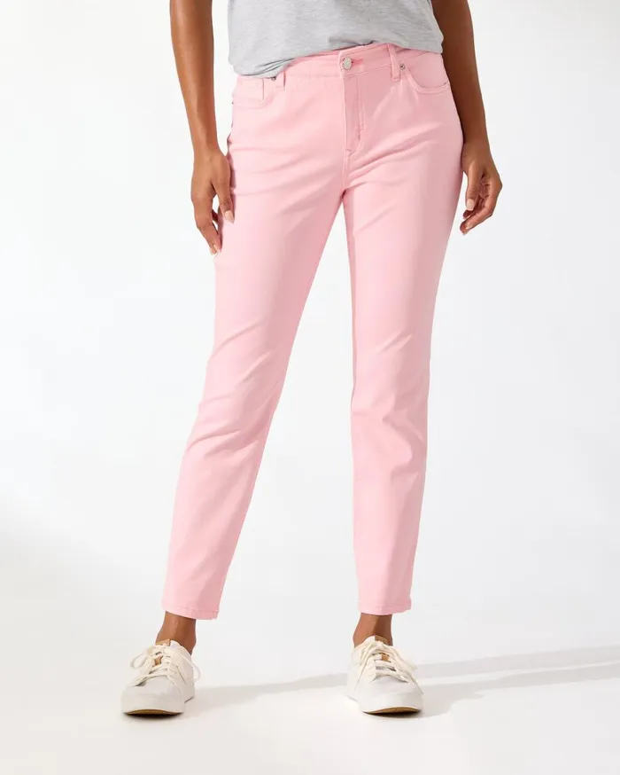 Tommy Bahama Boracay Beach Legendary Leaves HighRise Ankle Jeans White Women Jeans Tommy Bahama Boracay Beach Legendary Leaves HighRise Ankle Jeans White Women Jeans