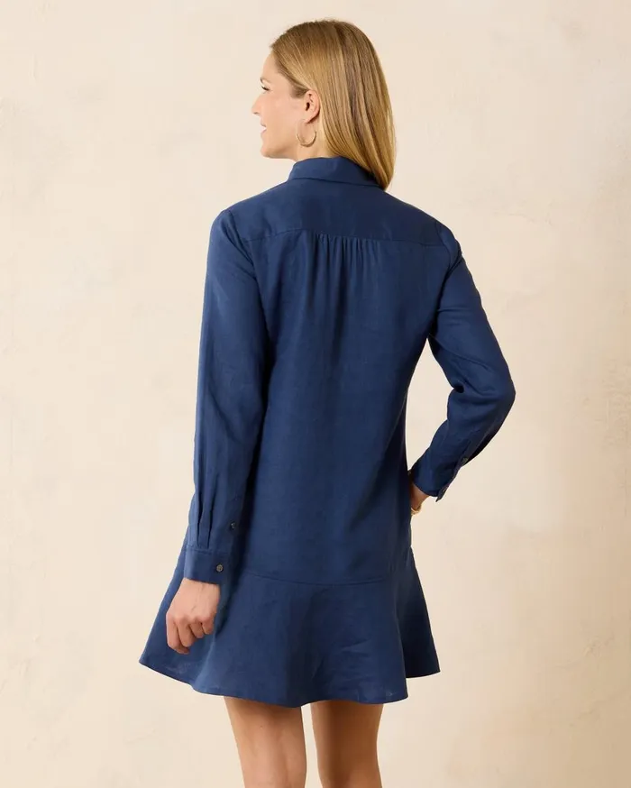 Tommy Bahama Clara Perfectly Paradise FauxWrap Halter Dress Island Navy Women Dresses Tommy Bahama Clara Perfectly Paradise FauxWrap Halter Dress Island Navy Women Dresses