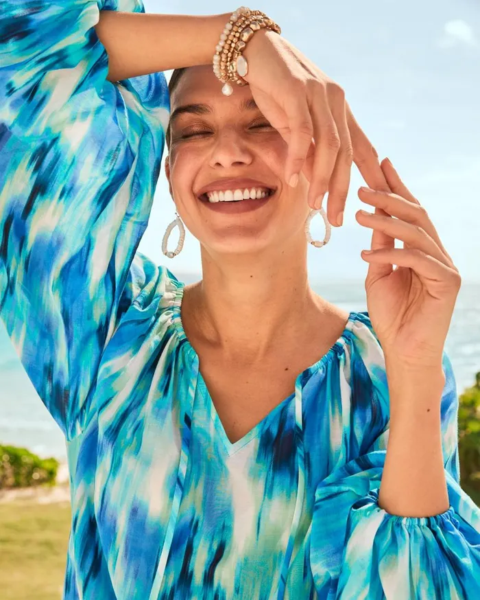 Tommy Bahama Coastalina Relaxed LongSleeve Linen Top White Women Tops and Shirts Tommy Bahama Coastalina Relaxed LongSleeve Linen Top White Women Tops and Shirts