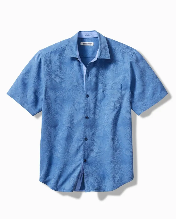 Tommy Bahama Coconut Point Keep It Frondly IslandZone Camp Shirt Bright Cobalt Men Shirts Tommy Bahama Coconut Point Keep It Frondly IslandZone Camp Shirt Bright Cobalt Men Shirts