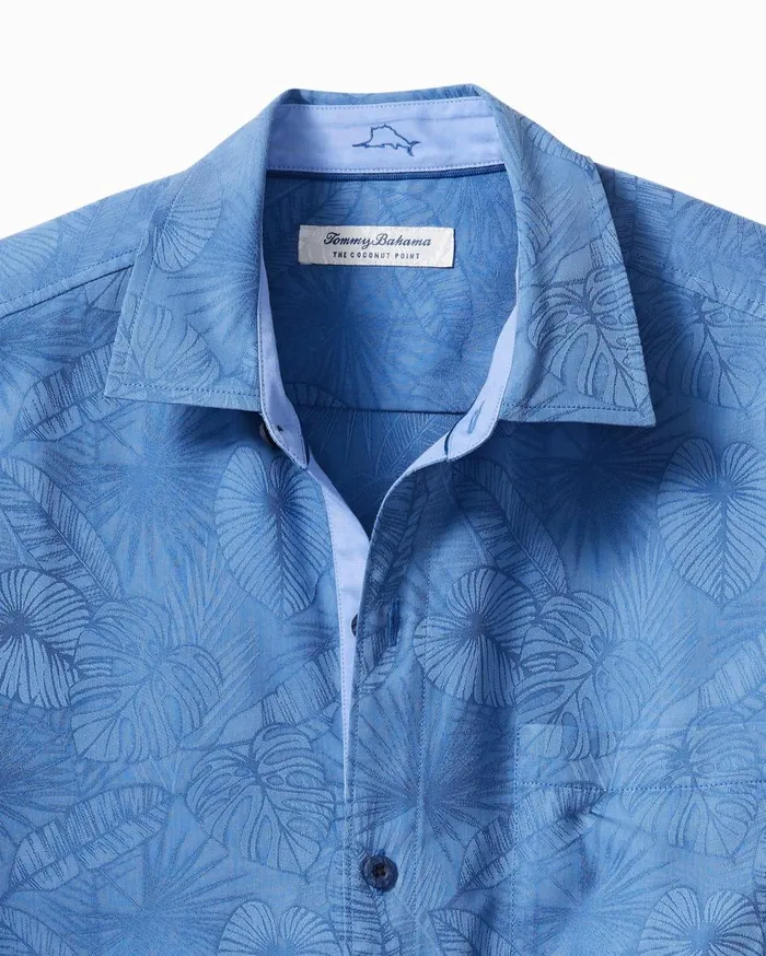 Tommy Bahama Coconut Point Keep It Frondly IslandZone Camp Shirt Bright Cobalt Men Shirts Tommy Bahama Coconut Point Keep It Frondly IslandZone Camp Shirt Bright Cobalt Men Shirts