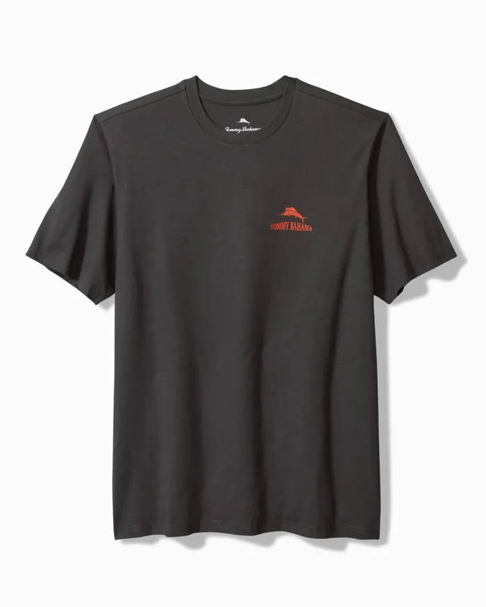 Tommy Bahama Hazy Conditions Graphic TShirt Coal Men TShirts Tommy Bahama Hazy Conditions Graphic TShirt Coal Men TShirts