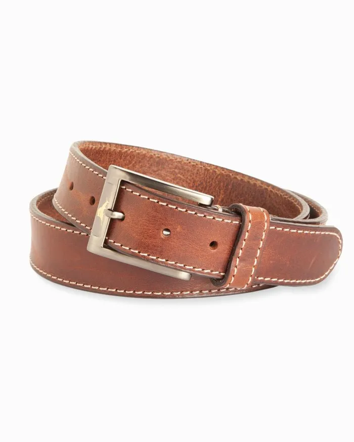 Tommy Bahama Hidden Stretch Belt Tan Men Belts