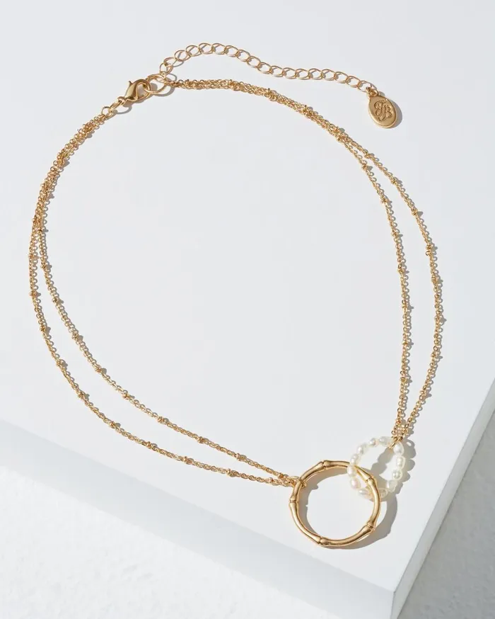 Tommy Bahama Island Essence Bamboo Bangle Bracelet Gold Women Jewelry Collections