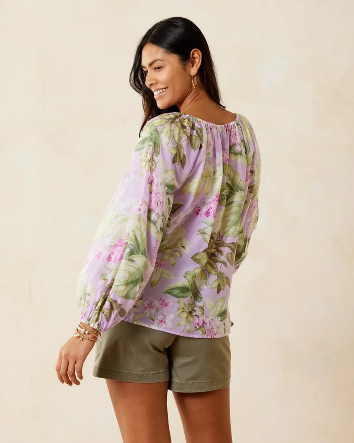 Tommy Bahama Island Gauze Villa Solstice ShortSleeve Top Blue Vault Women Tops and Shirts Tommy Bahama Island Gauze Villa Solstice ShortSleeve Top Blue Vault Women Tops and Shirts