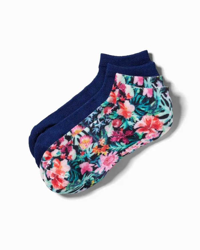 Tommy Bahama IslandZone Athletic Socks 8211 2 Pack Assorted Women Shoes and Sandals