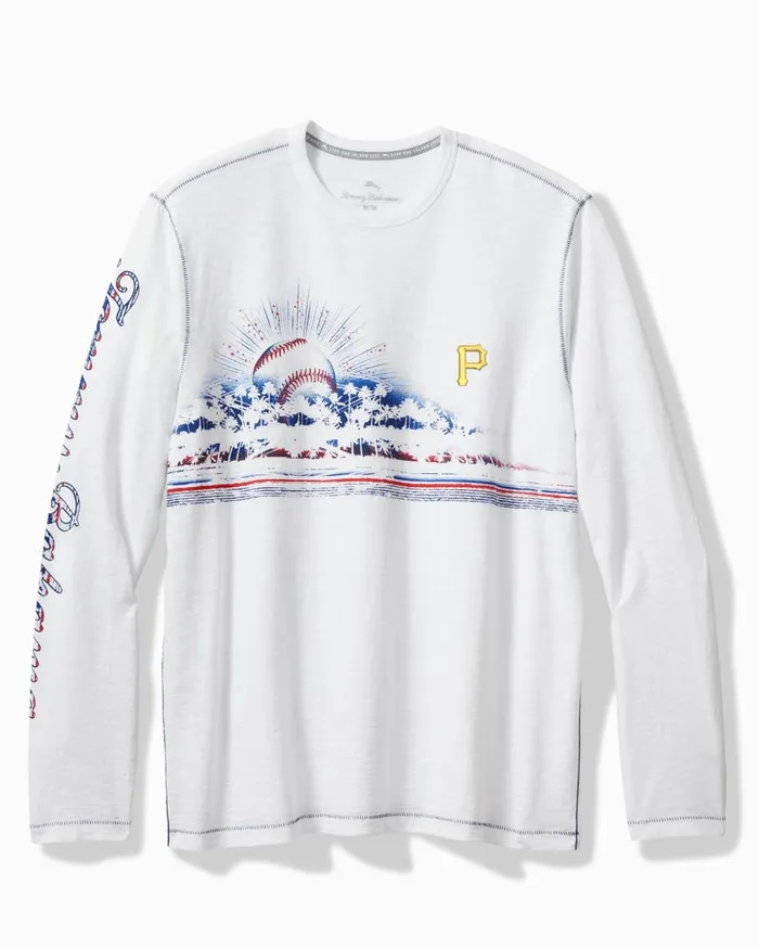 Tommy Bahama MLB American Dreams Lux TShirt Pittsburghpirates Men TShirts