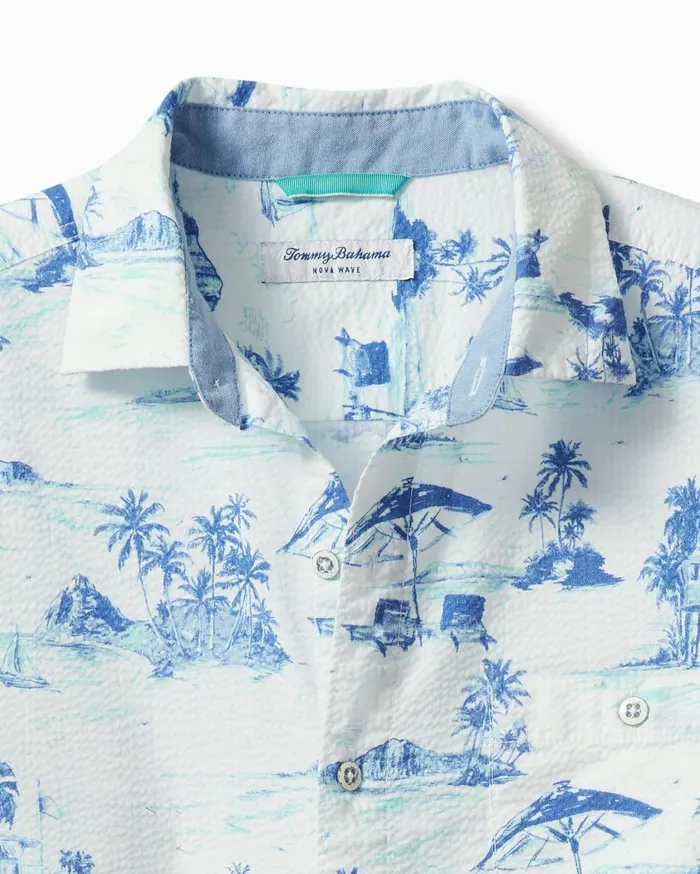 Tommy Bahama Nova Wave Beach Days ShortSleeve Shirt White Men Shirts Tommy Bahama Nova Wave Beach Days ShortSleeve Shirt White Men Shirts
