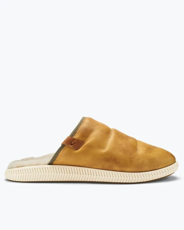 Tommy Bahama OluKai Hanohano Slippers Dark Shadow MenBig and Tall Loungewear and Pajamas
