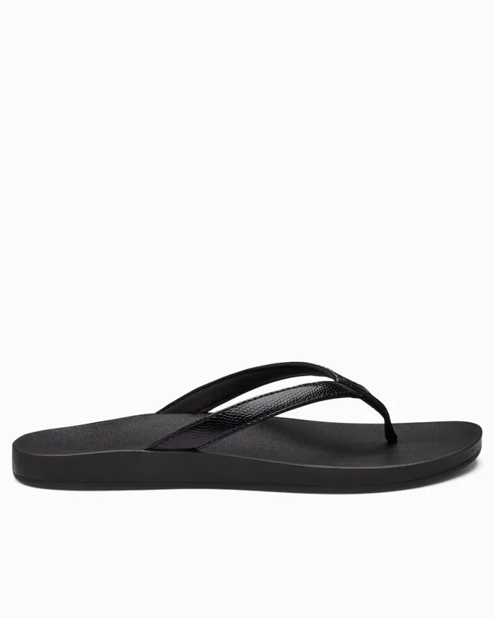 Tommy Bahama OluKai Hila Sandals Black Women Shoes and Sandals