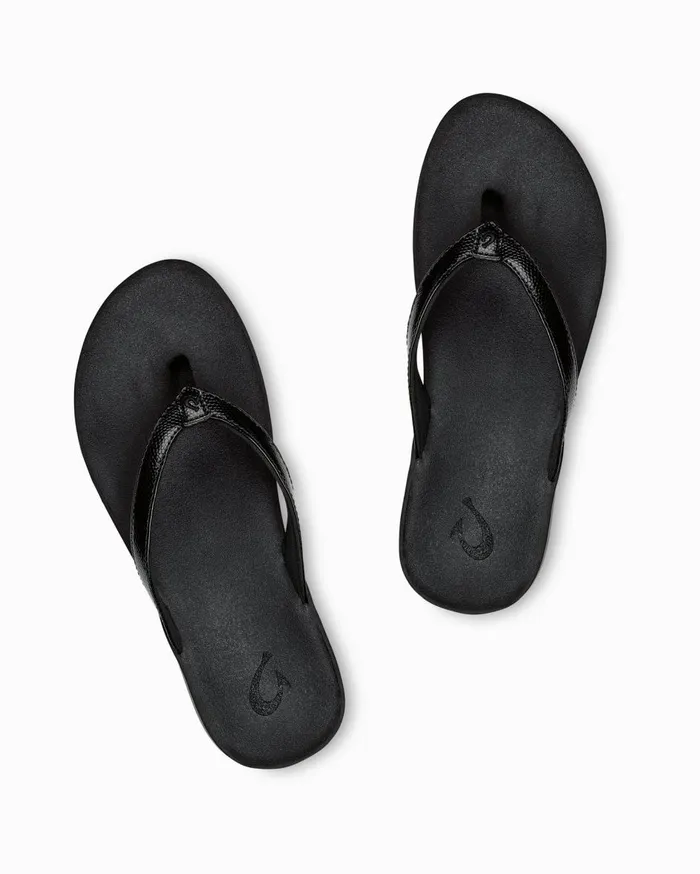 Tommy Bahama OluKai Hila Sandals Black Women Shoes and Sandals Tommy Bahama OluKai Hila Sandals Black Women Shoes and Sandals
