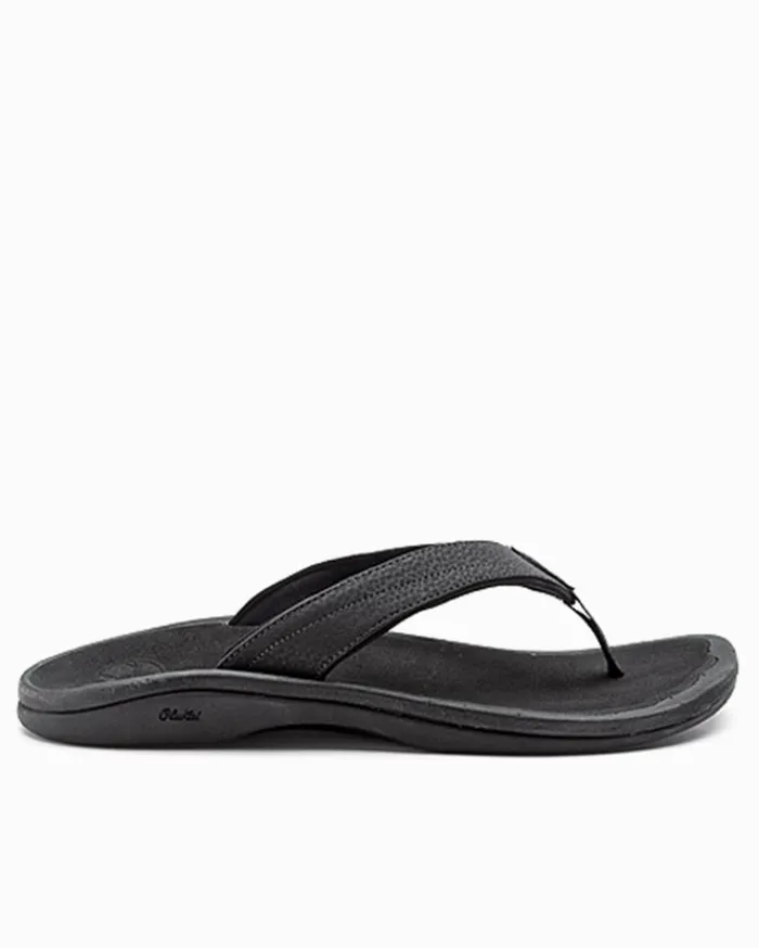 Tommy Bahama OluKai Honu Sandals Black Women Shoes and Sandals