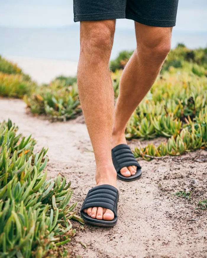 Tommy Bahama Olukai Komo Slide Sandals Black MenBig and Tall Shoes and Sandals Tommy Bahama Olukai Komo Slide Sandals Black MenBig and Tall Shoes and Sandals