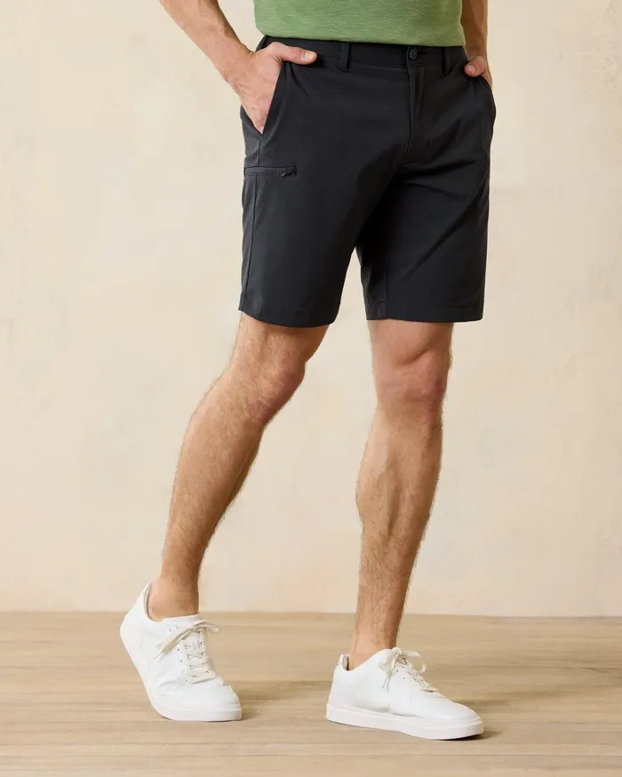 Tommy Bahama On Par Vine Line IslandZone 9Inch Shorts Bleached Sand Men Shorts Tommy Bahama On Par Vine Line IslandZone 9Inch Shorts Bleached Sand Men Shorts