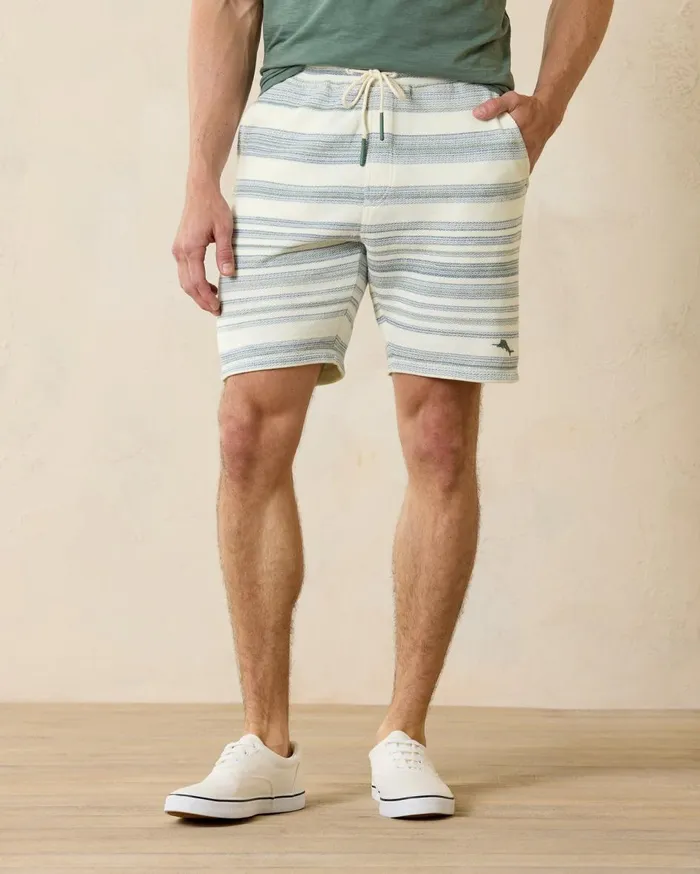 Tommy Bahama Poolside Terry 8Inch Lounge Shorts Palace Blue Men Shorts