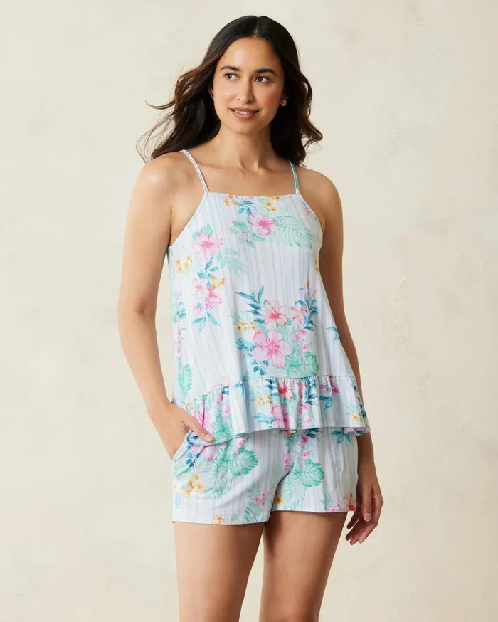 Tommy Bahama Sleeveless Sleep Dress Pink Camila Women Sleepwear Tommy Bahama Sleeveless Sleep Dress Pink Camila Women Sleepwear